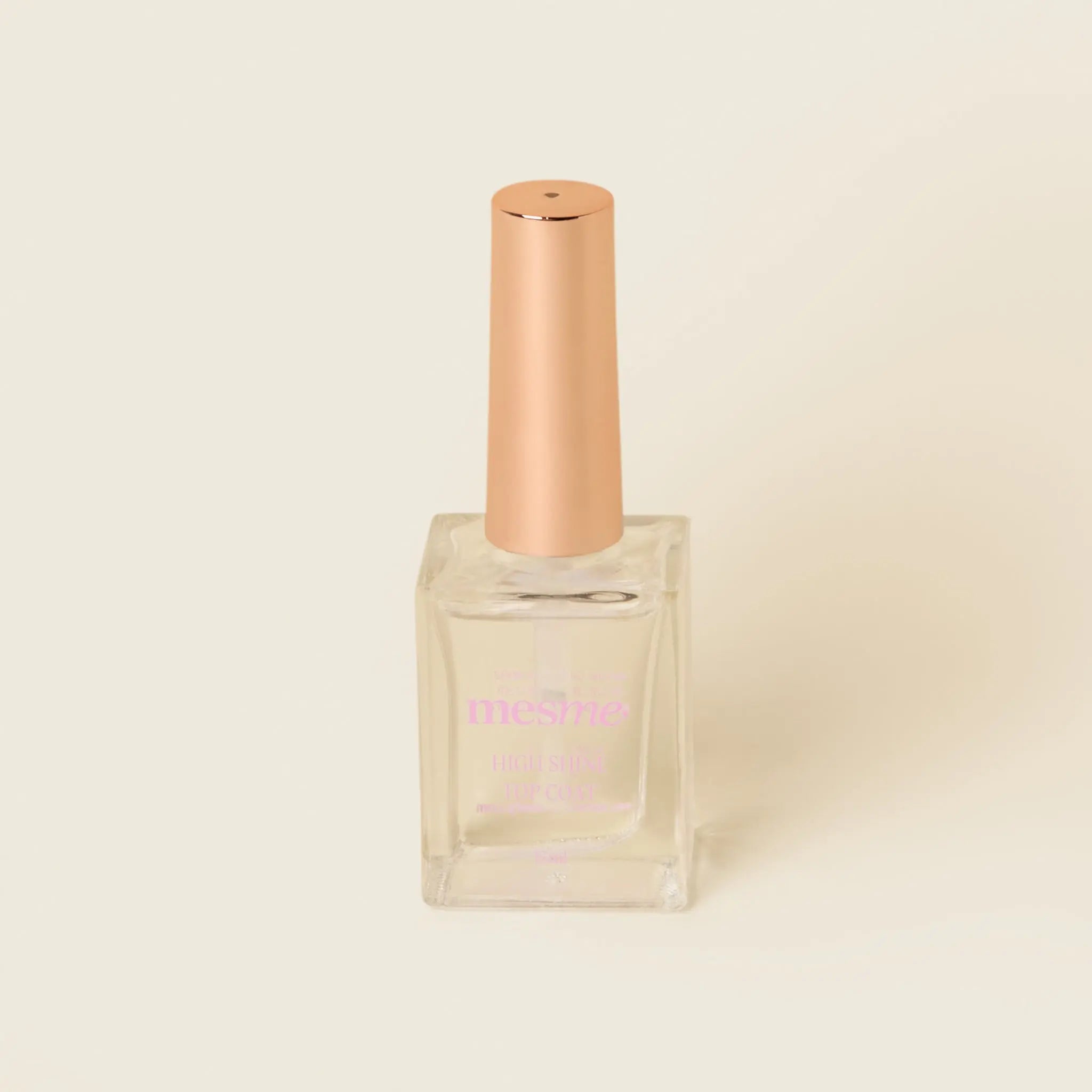 Nail Accessories — mesme High Shine Top Coat bottle - Essential for Extending 3-Day Wraps to a Week+ 