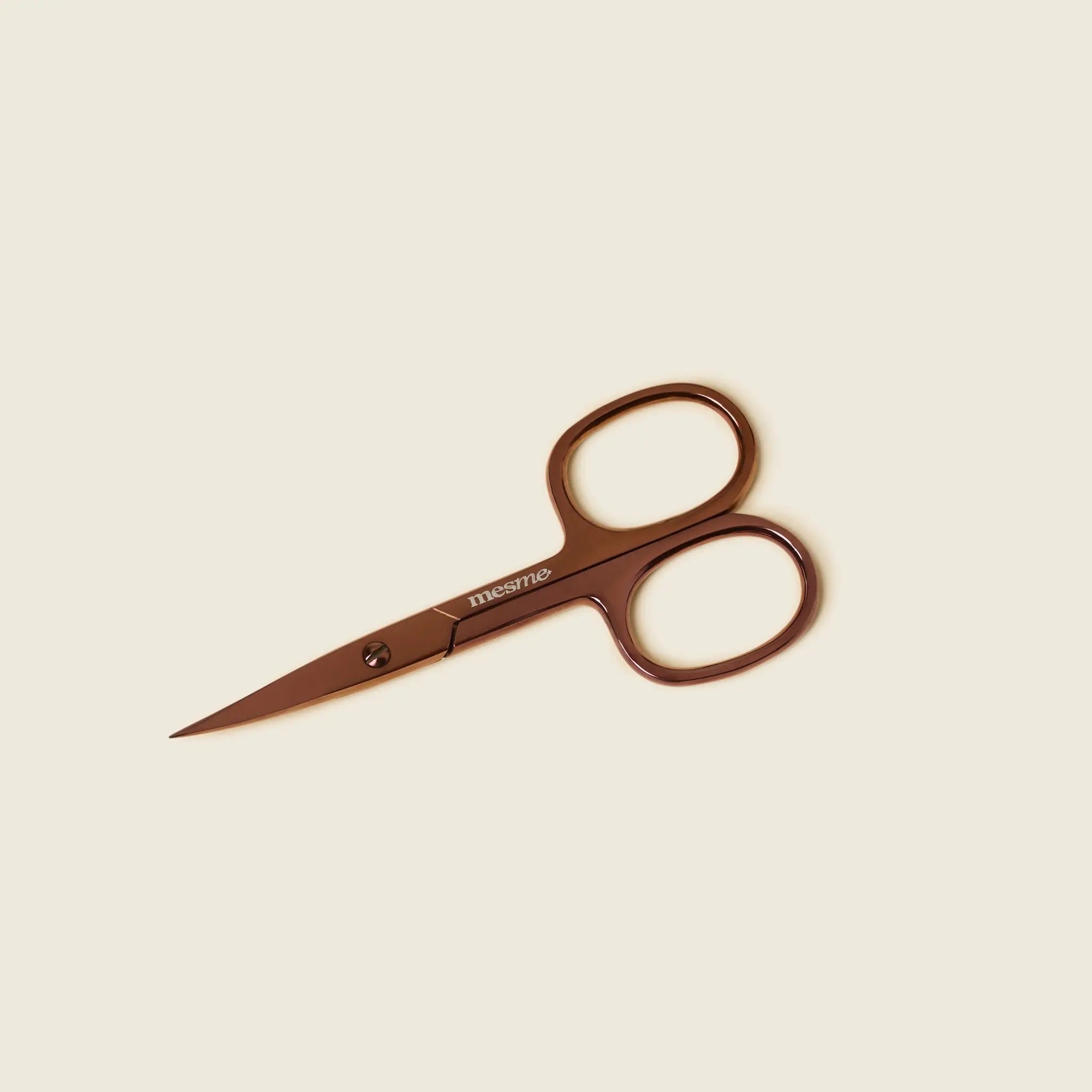 mesme Nail Scissors — for all wraps — small precision scissors angled view